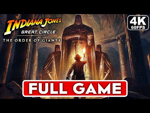 INDIANA JONES AND THE GREAT CIRCLE The Order Of Giants DLC Gameplay Walkthrough FULL GAME [4K 60FPS]