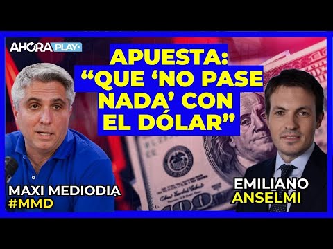 APUESTA A COMPRAR RESERVAS Y QUE "NO PASE NADA" CON EL DÓLAR | Maxi Montenegro