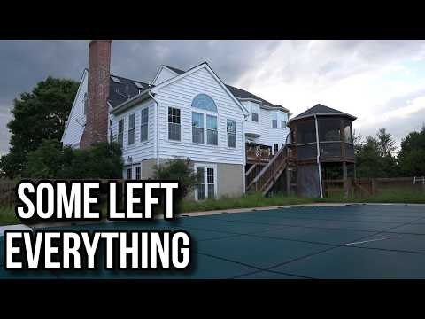 Neighborhood of ABANDONED Mansions - WHY Did all The Families LEAVE??