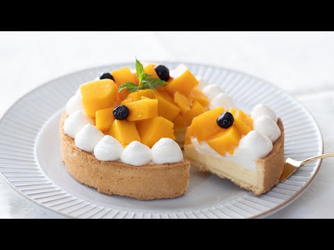 マンゴー・チーズタルトの作り方 Mango Cheese Tart｜HidaMari Cooking