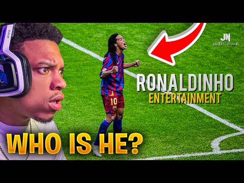 AMERICAN FIRST TIME REACTING TO Ronaldinho Football's Greatest Entertainment | HE IS LEGENDARY!!!