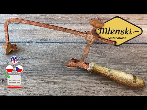 Old jeweler's saw restoration