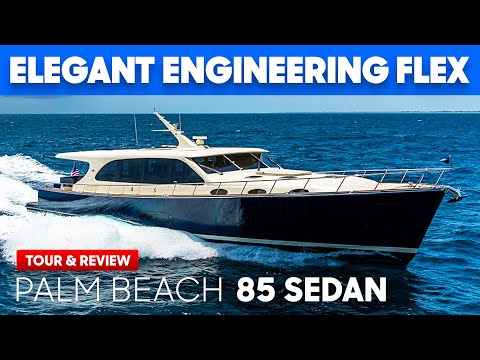 Is This the Ultimate Cruiser? Palm Beach 85 Sedan Yacht Tour & Review