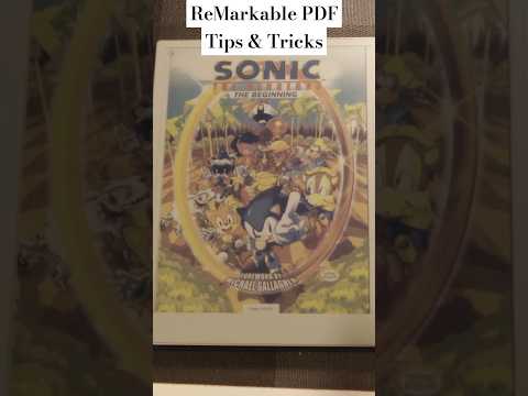 reMarkable PDF Tips and Tricks