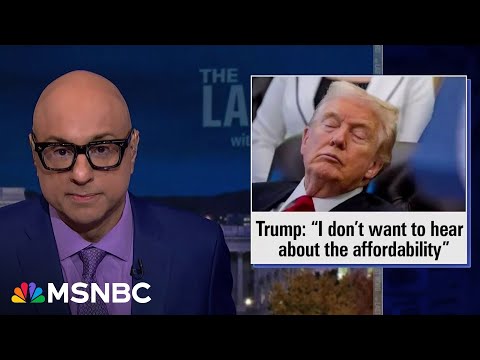 Ali Velshi: Trump's reaction to Tuesday's crushing election defeat? Basically, 'Let them eat cake'