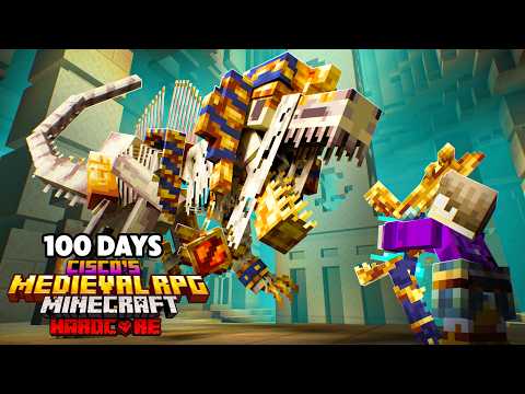 I Survived 100 Days in Cisco's Medieval RPG in Minecraft Hardcore!