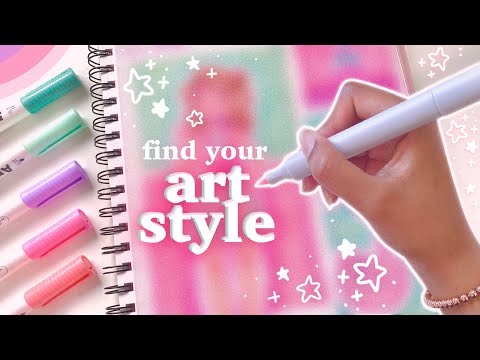 How To Find Your Art Style \\ 4 Quick & Easy Steps  🌸🌱