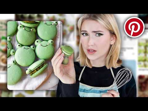 Making Pinterest Frog Macarons because you told me too *wild & crazy success*