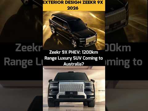 Is the Zeekr 9X Australia’s Ultimate Luxury Hybrid SUV? #zeromileage #hyundaixcent #automobile