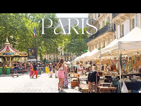🇫🇷Montmartre Brocante Hunt & Gourmet Walk | Perfect Summer Parfait Finale!