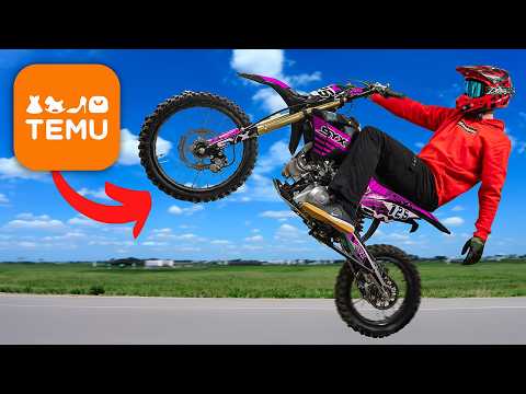 I Bought the New Most Expensive Dirt Bike on TEMU!
