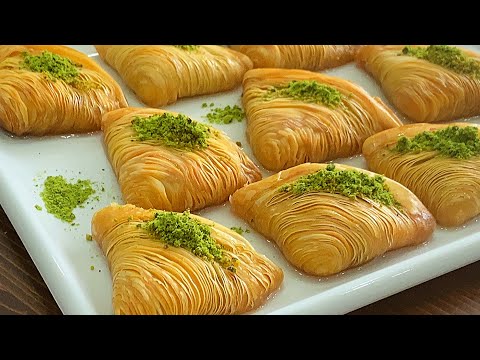 Her Katı Tek Tek Sayılıyor💯Çıtır Çıtır Midye Baklava Tarifi/Kolay Baklava Tarifleri
