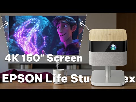 Is This Projector Better Than a TV? Epson Projector LifeStudio Flex