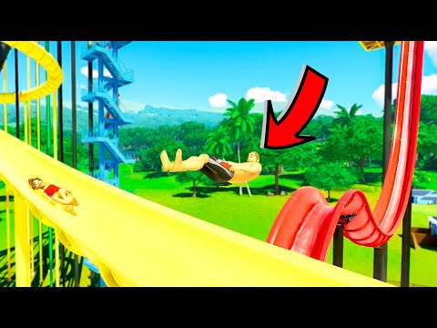 Engineering a water park with a 100% accident rate...