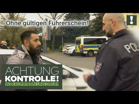 "Sie dürfen dieses Fahrzeug nicht führen!" ❌ Fahren ohne Fahrerlaubnis! | Achtung Kontrolle