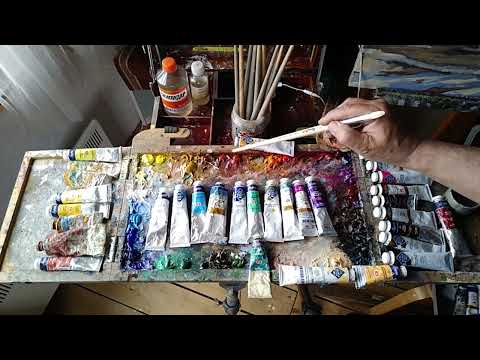 Палитра живописца