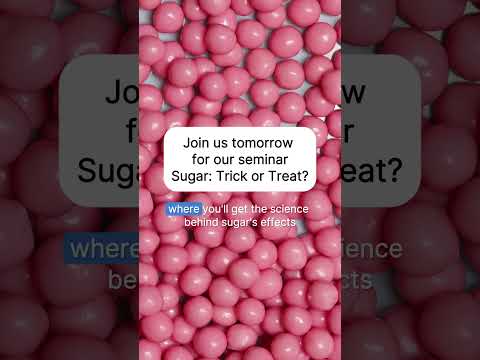 Join Us Tomorrow For Sugar: Trick or Treat?