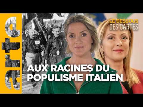 De Berlusconi à Meloni : aux racines du populisme italien | Le Dessous des Cartes | Arte