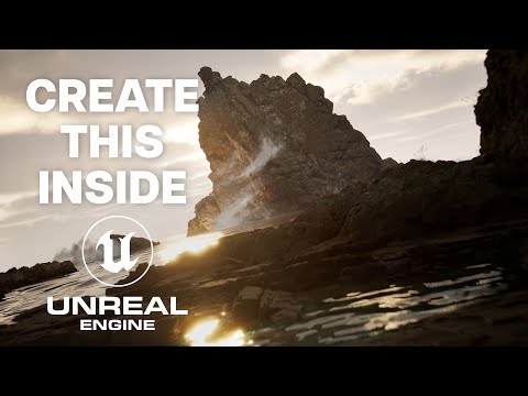 NEW! Unreal Engine 5 Beginner Tutorial - The Beach #ue5 #unrealengine