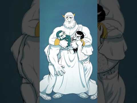 How Zeus Became King of the gods! 😲⚡ #Shorts