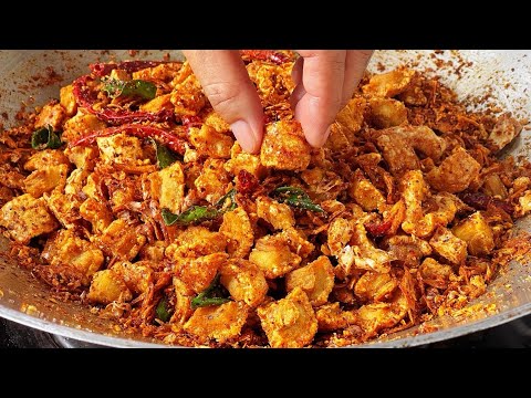 Pork Crackling Chili Paste, a recipe for sale. Crispy, delicious, and not rancid. Watch until the...
