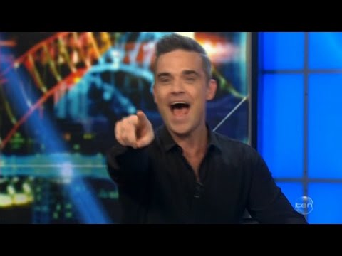 Robbie Williams LIVE "I Just PASHED Your Husband"! Australian Tv Interview in Full Nov. 22, 2016