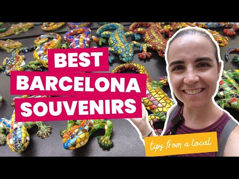 Top 15 SOUVENIRS to Buy in Barcelona  🎁  | Authentic Gifts & What to Avoid