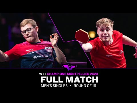 FULL MATCH | Alexis Lebrun vs Truls Moregard | MS R16 | #WTTMontpellier 2024