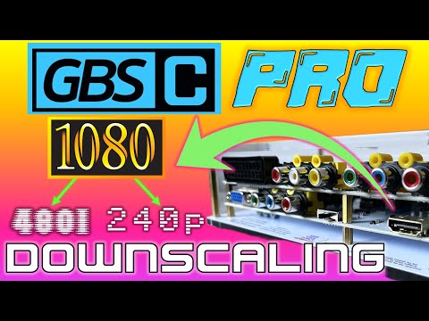 Downscaling Chronicles 20: GBS-C Pro?! 1080p HDMI In, 480i AND 240p Out!