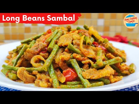 Long Beans Sambal with Pork Shoulder Recipe