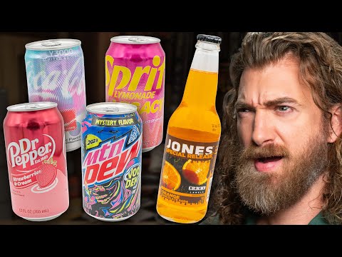 Weird New Soda Flavors Taste Test