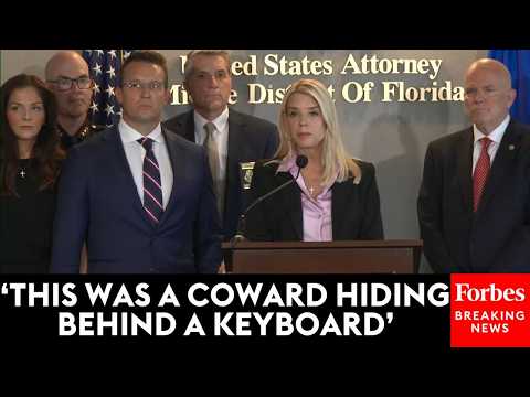 BREAKING NEWS: Pam Bondi Announces Arrest Of Suspect Who Sent Threatening Letter To Benny Johnson