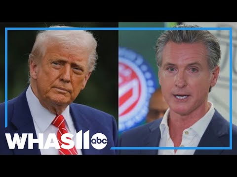 Tension escalates between President Donald Trump, Gov. Gavin Newsom