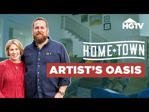 Museum-Worthy Home for Artist’s Family - Full Episode Recap | Home Town | HGTV