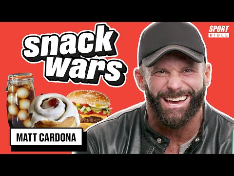 WWE Star Matt Cardona Rates US and British Snacks | Snack Wars