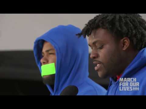 Alex King and D'Angelo McDade Speaks at March For Our Lives - "Our Pain Makes Us Family"