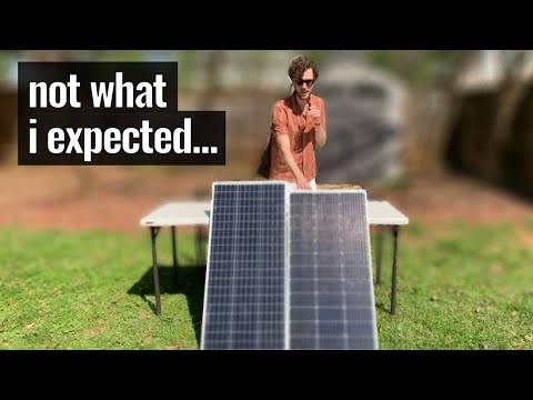 Newpowa 5BB vs Renogy 9BB Solar Panels - Power Output Test!