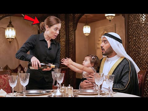 ابنة الملياردير نطقت أول كلماتها—حدقت في النادلة ثم قالت: هذه أمي... لماذا؟ ومنذها تغيّر كل شيء فجأة