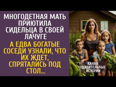 Многодетная мать приютила сидельца в своей лачуге… А едва богатые соседи узнали, что их ждет…