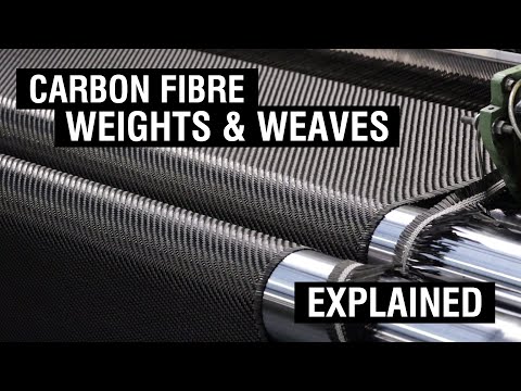 Carbon Fibre Reinforcement Weights and Weaves Explained