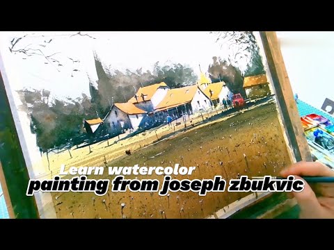 Learn watercolor painting from ✨ Joseph zbukvic