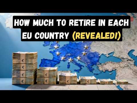 How Much You Must Invest To Retire In Europe | Cost of Living in European Countries & FIRE