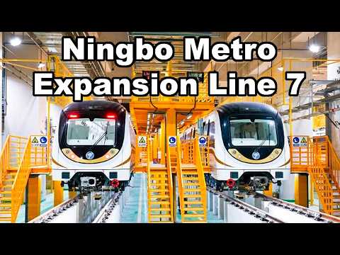 Ningbo Metro Line 7 opens just 2 months after line 8.