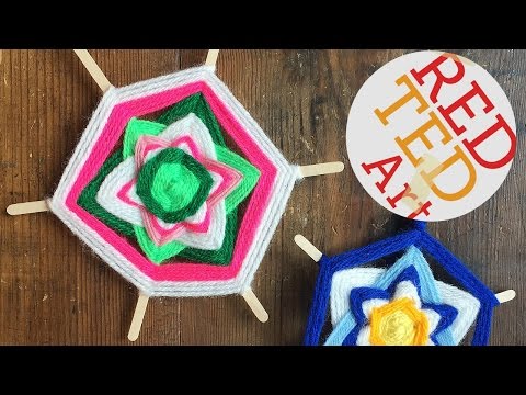 Flower God's Eye DIY