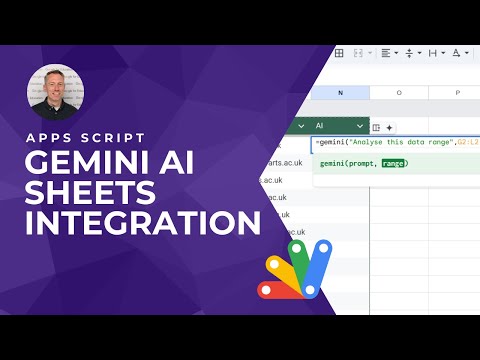 How to Integrate Gemini AI into Google Sheets with Apps Script