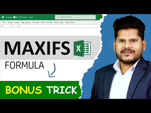 Why You Should Use FASTER Max ifs Formula in Excel ( Bonus Trick ) - Excel Formulas and Functions
