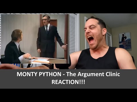 American Reacts to MONTY PYTHON The Argument Clinic REACTION