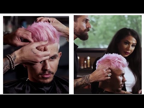 Kochi Faraj Hair colour Transformation Brown to Pink | mens fashion 2020 | Ali Ambalvi
