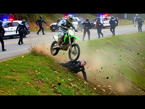 MOST BRUTALEN Motorrad Polizeijagden 2025! – Du wirst denken, es ist gefälscht! #2025 #3