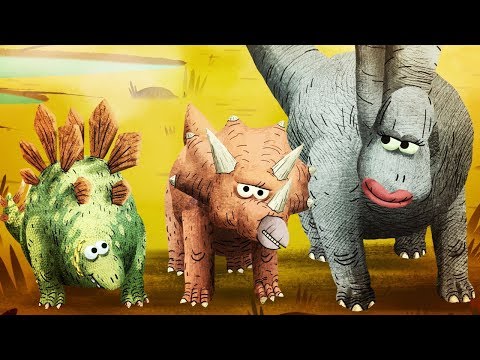 StoryBots Dinosaur Songs | Apatosaurus, Triceratops, Tyrannosaurus Rex, Velociraptor and Stegosaurus
